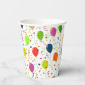 Partijballonnen Papieren Bekers (Achterkant)