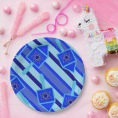 partijbenodigdheden - Chanoekaarpapier - Design Bo Papieren Bordje (Feest)