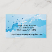 partijbenodigdheden en ballonnen visitekaartje (Achterkant)