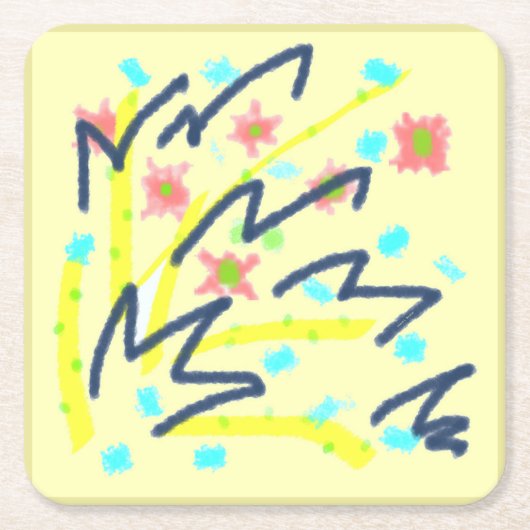 partijbenodigdheden kartonnen onderzetters (Voorkant)