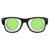partijbril - groene IRIS Kinder Zonnebril (Voorkant)