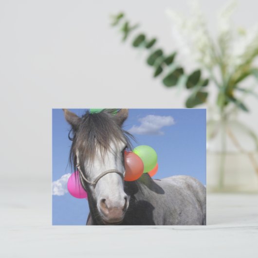 partijdier briefkaart (Staand voorkant)