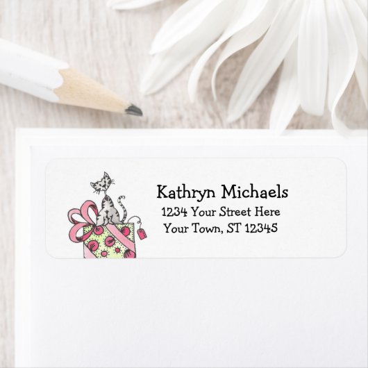 partijdier etiket (Insitu)