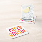 partijdier. kartonnen onderzetters (Insitu)