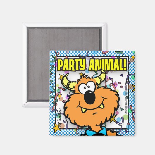 partijdier magneet (Voorkant / Achterkant)