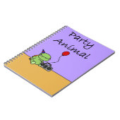 partijdier notitieboek (Linkerzijde)