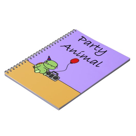 partijdier notitieboek (Linkerzijde)