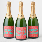 partijdier sparkling wijnetiket (Flessen)
