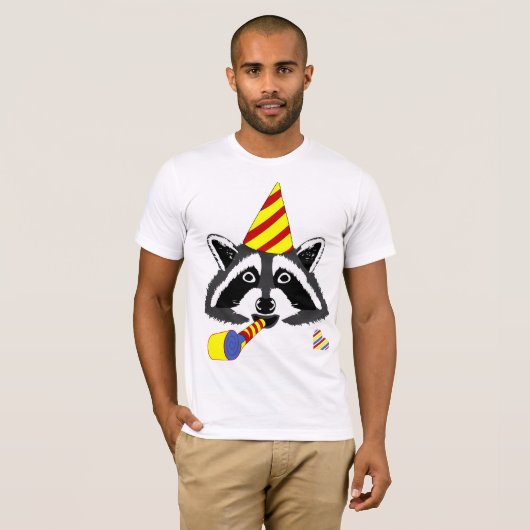 partijdier t-shirt (Voorkant volledig)