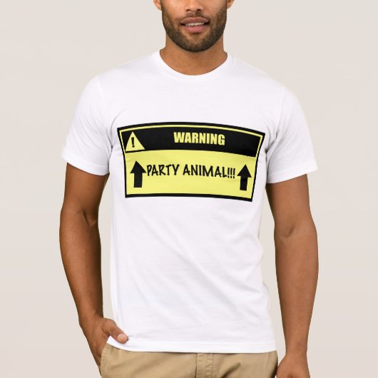 partijdier t-shirt (Voorkant)