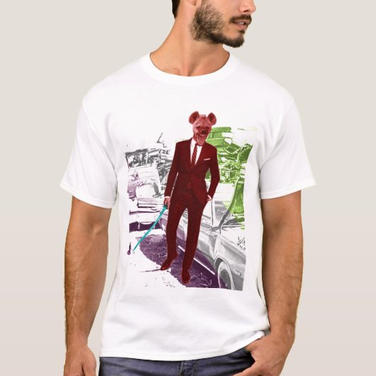 partijdier t-shirt (Voorkant)