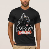 partijdier t-shirt (Voorkant)