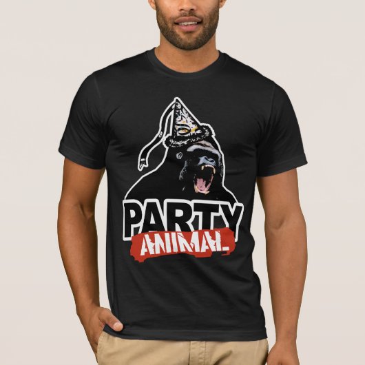 partijdier t-shirt (Voorkant)