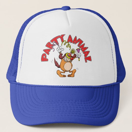 partijdier trucker pet (Voorkant)