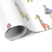 partijdieren cadeaupapier (Rol Hoek)