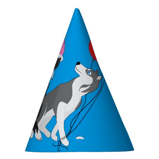 partijdieren feesthoedjes (Rechts)