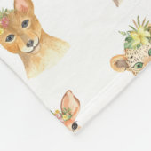 PARTIJDIEREN FLEECE DEKEN (Hoek)