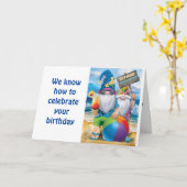 PARTIJDIEREN GNOME STYLE KAART (Gele Bloem)