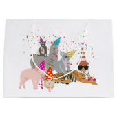 partijdieren groot cadeauzakje (Voorkant)