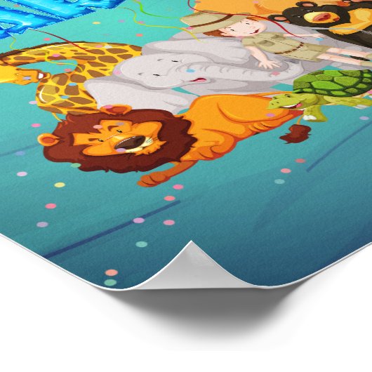 partijdieren poster (Hoek)