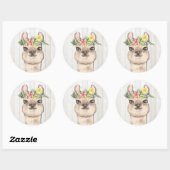 PARTIJDIEREN RONDE STICKER (Vel)