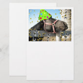 partijdierpaard briefpapier (Voorkant / Achterkant)
