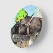 partijdierpaard ronde klok (Hoek)