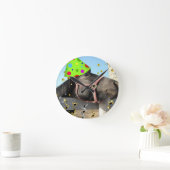 partijdierpaard ronde klok (Huis)