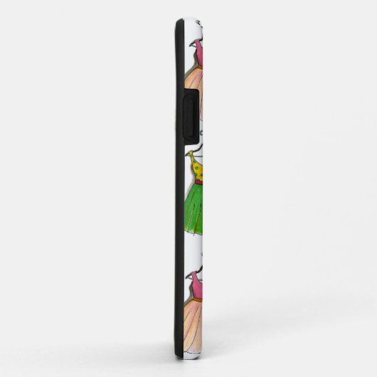  -partijdraden Mode Wardrobe Hoesje (Achterkant/rechts)