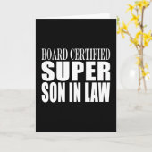 Partijen bij huwelijks : Superzoon in de wet Kaart (Gele Bloem)