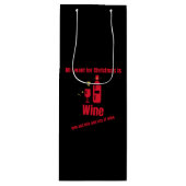 partijen en partijen van wijn cadeautas (Voorkant)