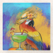 Partijen Glazen Onderzetter (Voorkant)