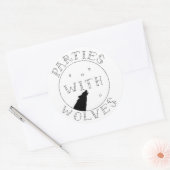 Partijen met Wolves Sticker (Envelop)