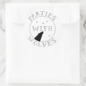 Partijen met Wolves Sticker (Tas)