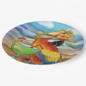 Partijen Papieren Bordje (Gekanteld)