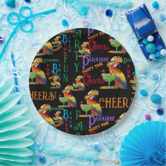 Partijen Papieren Bordje (Feest)