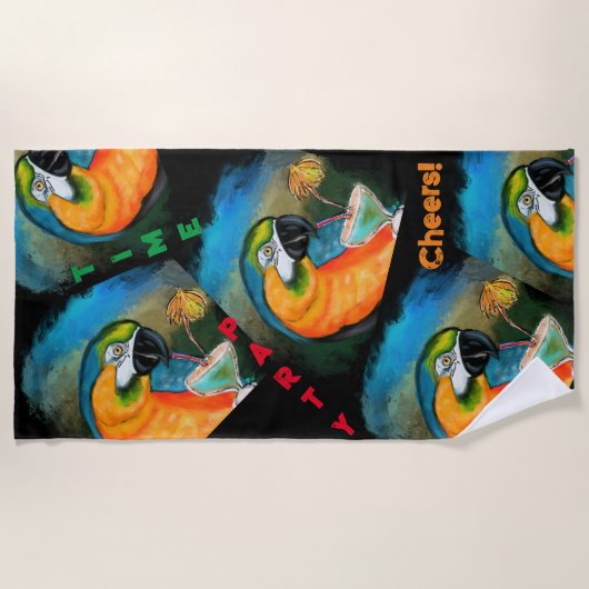 Partijen Strandlaken (Voorkant)