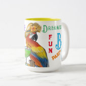 Partijen Tweekleurige Koffiemok (Voorkant rechts)