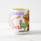 Partijen Tweekleurige Koffiemok (Voorkant links)