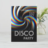 PARTIJFLYERINVITATIE ACHTERGROND KAART (Staand voorkant)