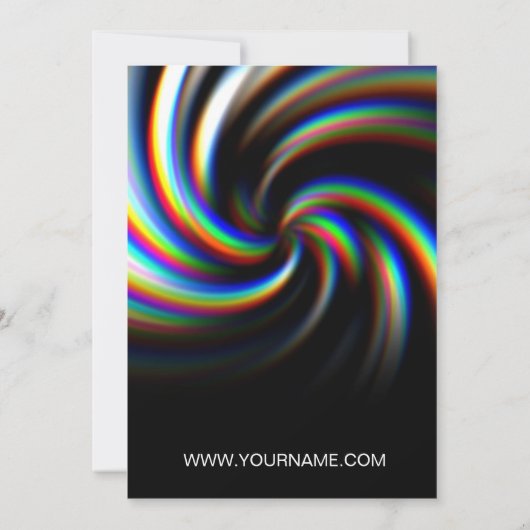 PARTIJFLYERINVITATIE ACHTERGROND KAART (Achterkant)