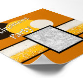 PARTIJFOTO-AUTOGRAFIE VAN RETIRETIRETIRETIREET POS POSTER (Hoek)