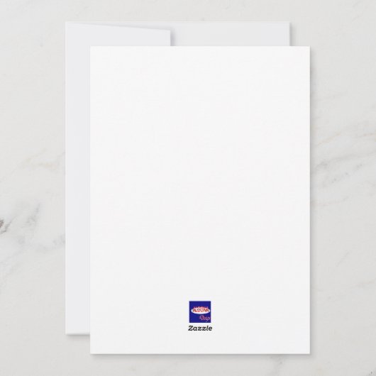 Partijhuisdieren Feestdagenkaart (Achterkant)