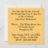 PARTIJINVITATIEMOTOR LOCOMOTIEVE MOTOR KAART (Achterkant)