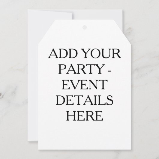 PARTIJINVITATIES - MOJITO RECIPE COCKTAIL ART KAART (Achterkant)