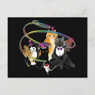 Partijkatten Uitnodiging Briefkaart