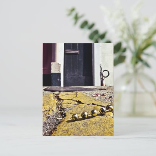 partijkralen briefkaart (Staand voorkant)