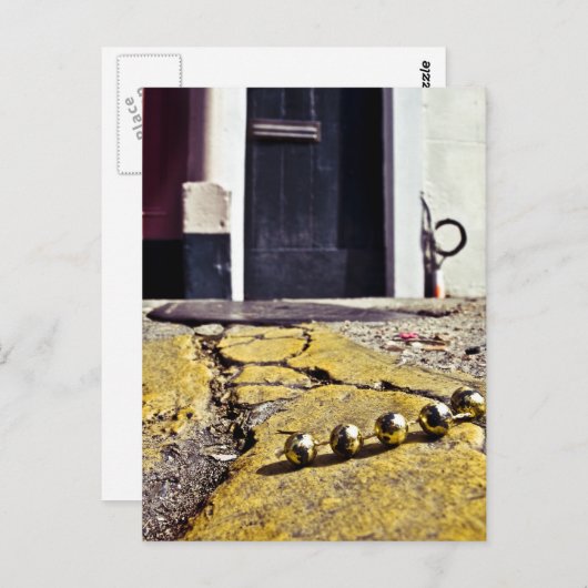 partijkralen briefkaart (Voorkant / Achterkant)