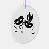 partijmaskers keramisch ornament (Rechts)