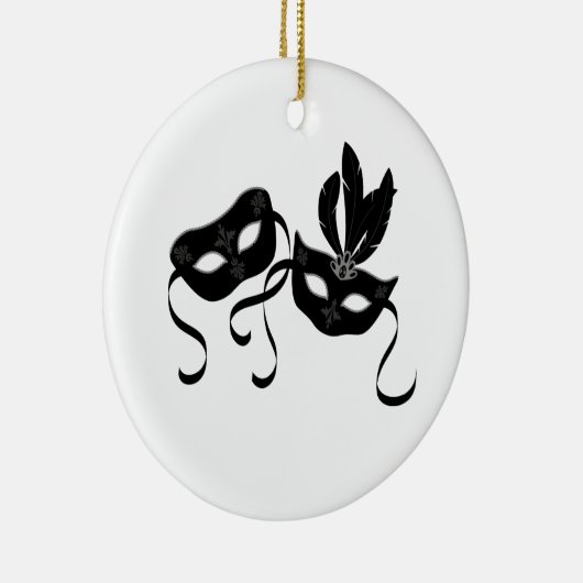 partijmaskers keramisch ornament (Rechts)